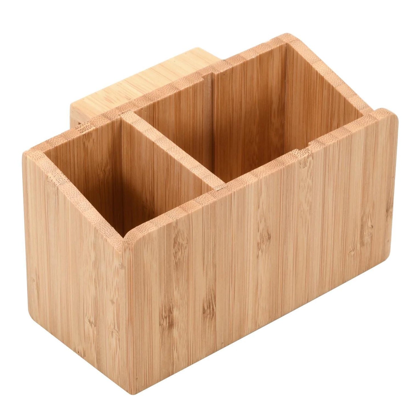 MobileVision Bamboo 12-Port Charging Station &amp; Docking Organizer for Smartphones, Tablets, Family-Sized (Combos Included)